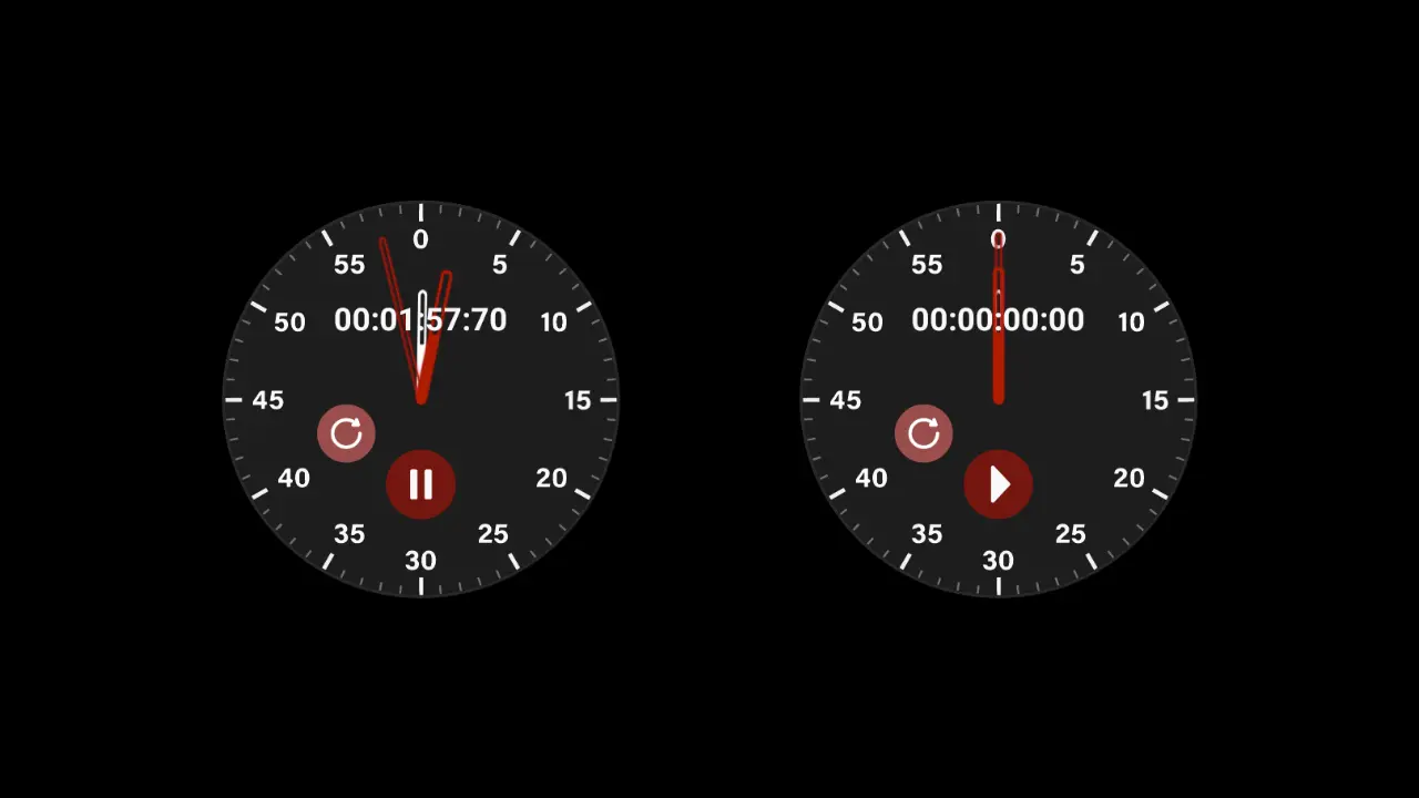 Image of the Simple Stopwatch app